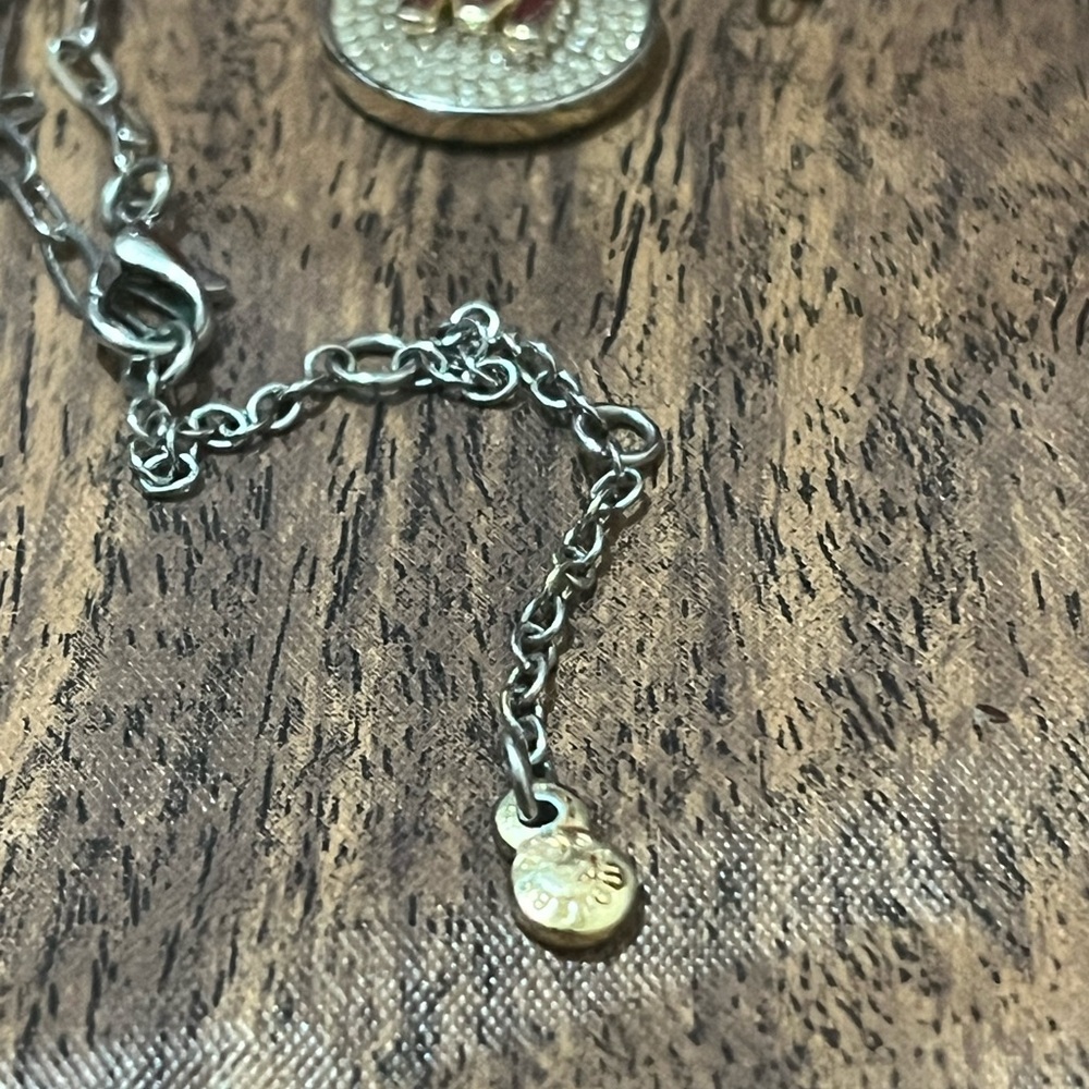 Bublebar M Initial zirconia Pendant Necklace - Picture 6 of 9